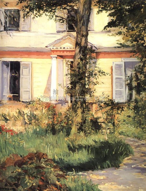 The house at Rueil - 爱德华·马奈